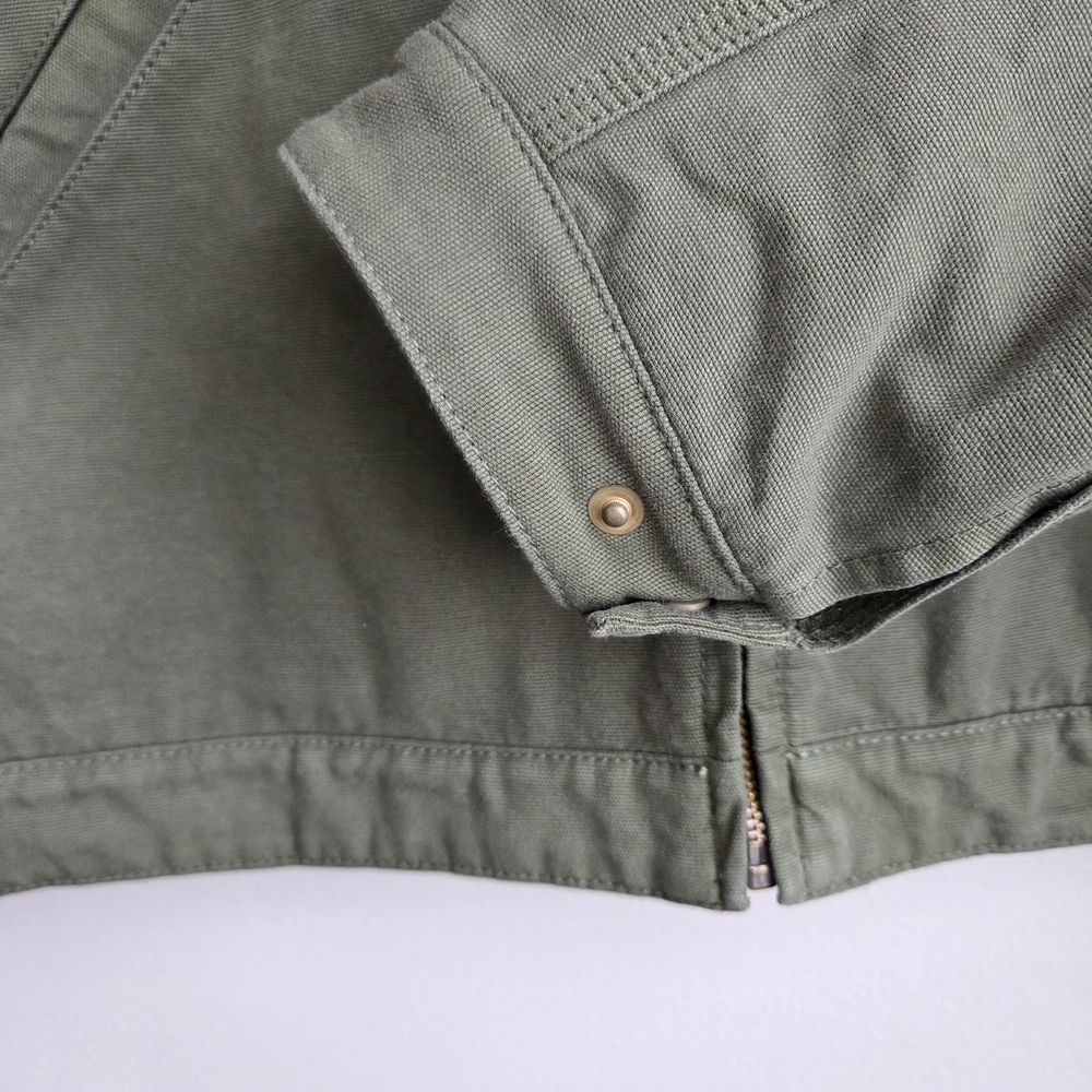 TNA Olive Dale Utility Chore Barn Jacket Lined Boxy XS NWT - Picture 7 of 15